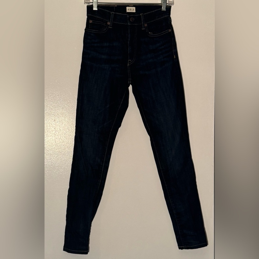 Women's Able Straight Leg Indigo Denim